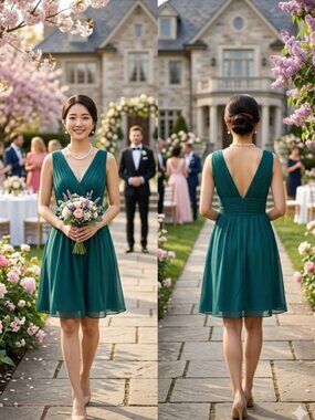 NWT-2-J.Crew Wedding Bridesmaid Ava dress in silk chiffon